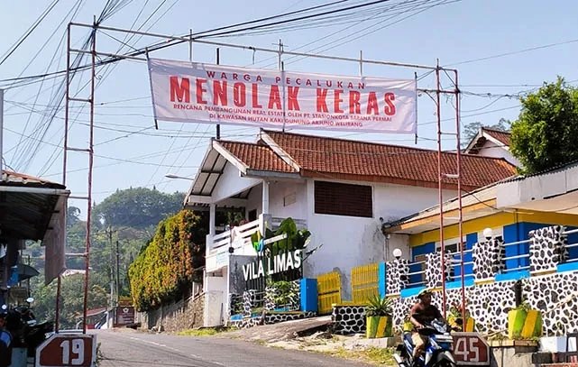 Tolak pembangunan real estate 