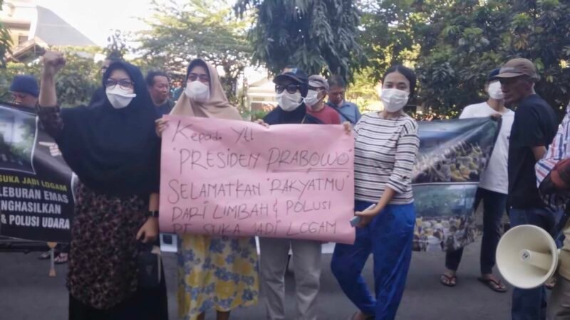 Warga Wisma Tengger minta PT Suka Jadi Logam ditutup